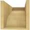 Ekena Millwork 9"W x 18"D x 9"H Wide Helena Rough Cedar Woodgrain TimberThane Corbel, Primed Tan CORUR09X18X09HELRCPR - alternate 3